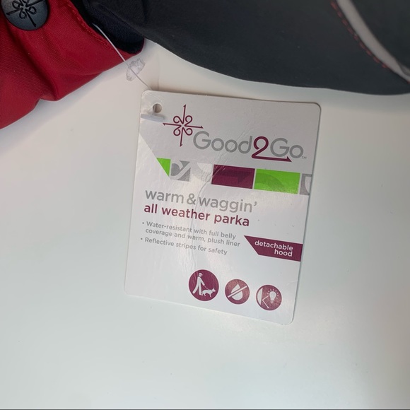 GOOD2GO Warm & Waggin’ PETS all weather parka (M) - Picture 4 of 7